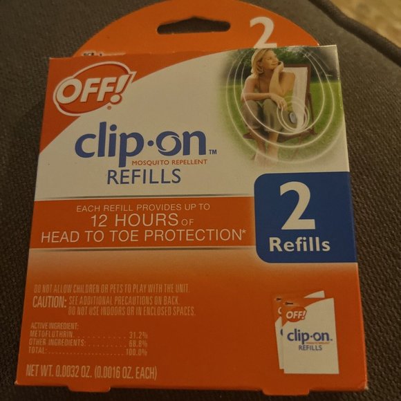 OFF! Clip On Mosquito Repellent Refill (2 Refills Total) Lasts 12 Hours - Picture 3 of 4
